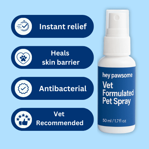 Vet formulated pet spray
