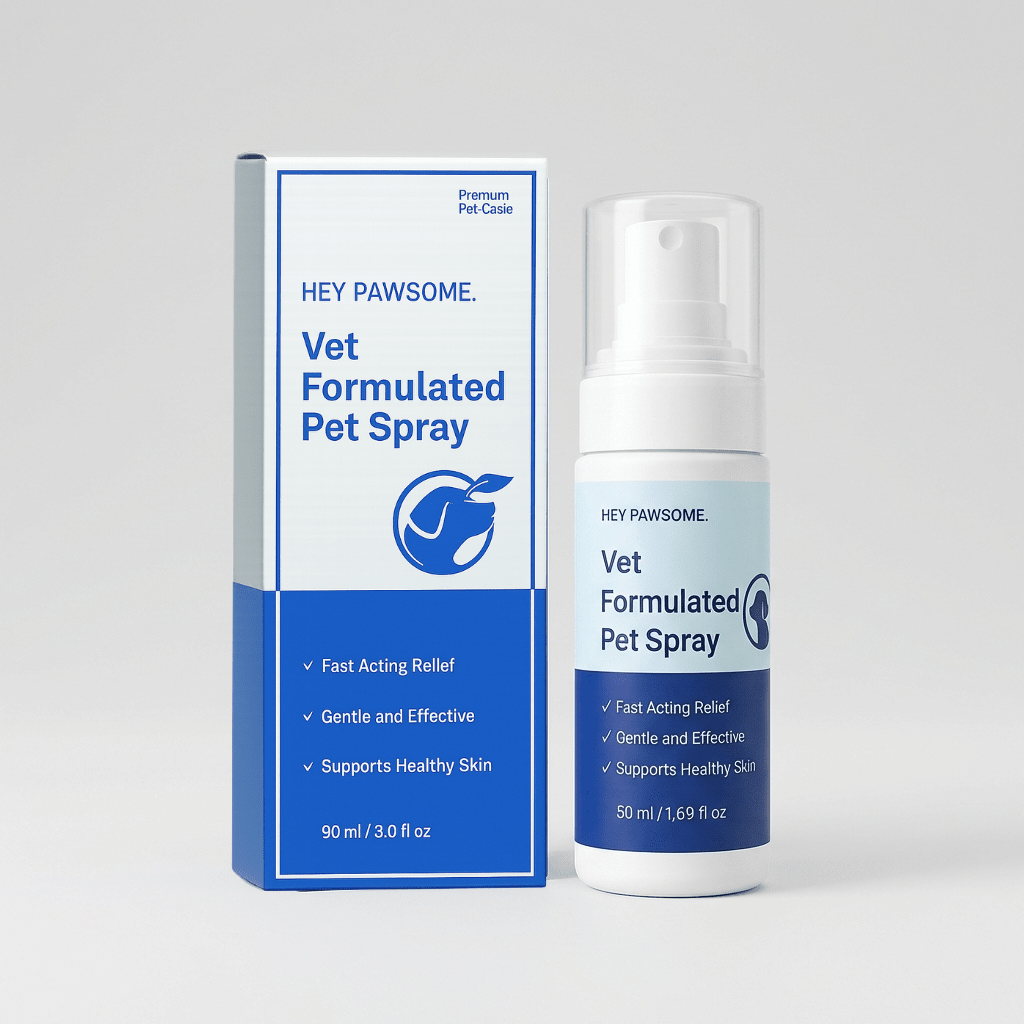 Vet formulated pet spray